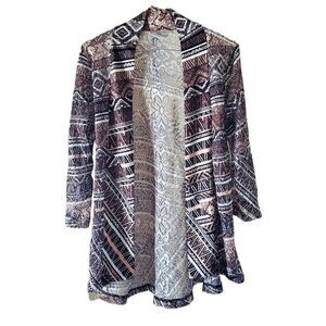 Princess Cruises Patterned Lightweight Kimono